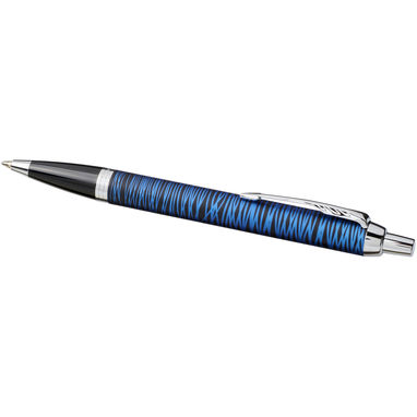Ручка шариковая Parker IM, специальный выпуск, цвет сплошной черный, ярко-синий - 10738700- Фото №6