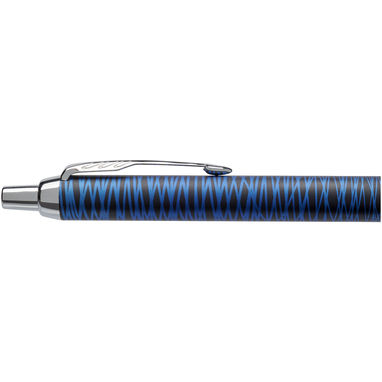 Ручка шариковая Parker IM, специальный выпуск, цвет сплошной черный, ярко-синий - 10738700- Фото №7