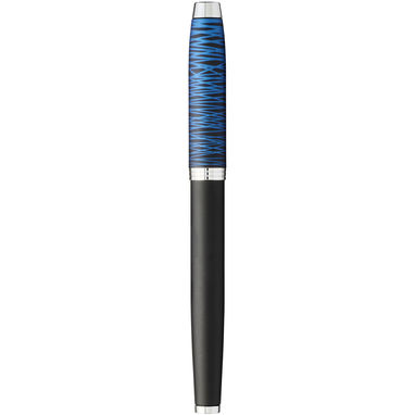 Ручка-ролер Parker IM, колір суцільний чорний, яскраво-синій - 10738800- Фото №5