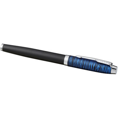 Ручка-роллер Parker IM, цвет сплошной черный, ярко-синий - 10738800- Фото №6