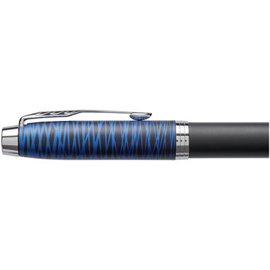 Ручка-ролер Parker IM, колір суцільний чорний, яскраво-синій - 10738800- Фото №8