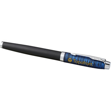 Ручка Parker IM Luxe, колір суцільний чорний, яскраво-синій - 10738900- Фото №2