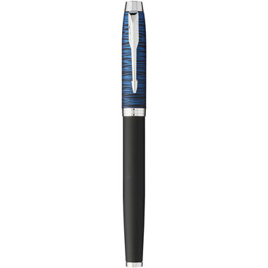 Ручка Parker IM Luxe, колір суцільний чорний, яскраво-синій - 10738900- Фото №4