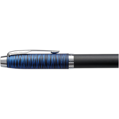 Ручка Parker IM Luxe, колір суцільний чорний, яскраво-синій - 10738900- Фото №8