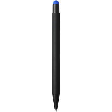 Ручка-стилус кулькова Dax, колір суцільний чорний, яскраво-синій - 10741701- Фото №3