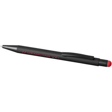 Ручка-стилус шариковая Dax, цвет сплошной черный, красный - 10741702- Фото №2