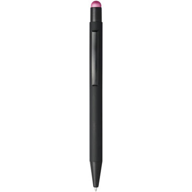 Ручка-стилус кулькова Dax, колір суцільний чорний, рожевий - 10741705- Фото №1