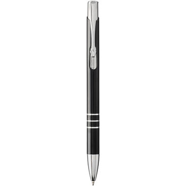 Ручка шариковая Moneta , цвет сплошной черный, серебристый - 10741800- Фото №1