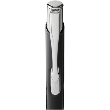 Ручка шариковая Moneta , цвет сплошной черный, серебристый - 10741800- Фото №5