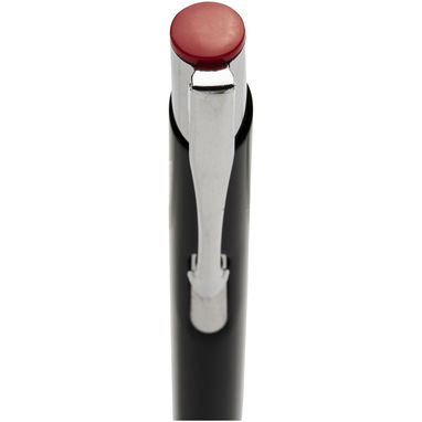 Ручка кулькова Moneta , колір суцільний чорний, червоний - 10741802- Фото №5