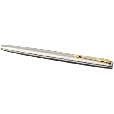 Ручка пір'яна Jotter, колір сталевий, золотистий - 10742001- Фото №6