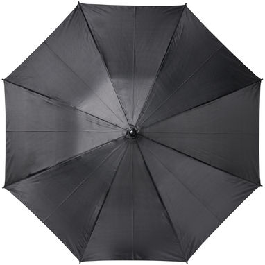 Зонт автоматический Bella 23'', цвет сплошной черный - 10940101- Фото №3