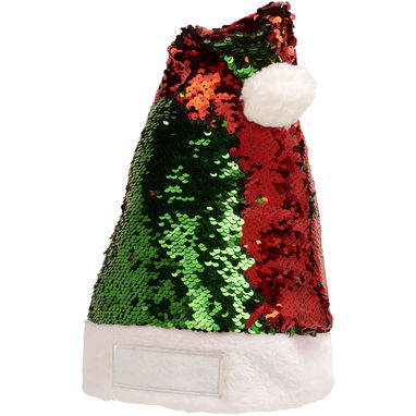 Шапка рождественская Sequins, цвет красный, зеленый - 11295500- Фото №4