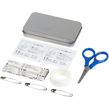 Коробка невідкладної медичної допомоги Vincent , колір сріблястий - 12200836- Фото №1