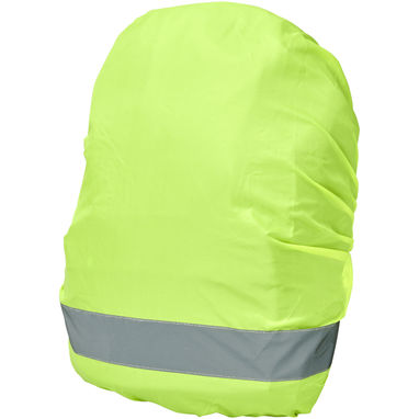 Світловідбиваючий і водонепроникний чохол для рюкзака William, колір неоново-жовтий - 12201700- Фото №1