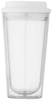 Прозорий термостакан Kota cо знімною білої кришкою і подвійними стінками - 10029801- Фото №2