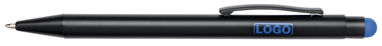 Ручка кулькова алюмінієва BLACK BEAUTY, колір синій, чорний - 56-1101758- Фото №1