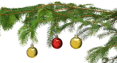 Украшения рождественские XMAS LINE, цвет золотой, красный - 56-0905022- Фото №2