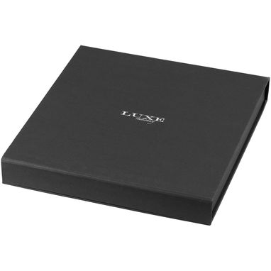 Набор подарочный Lace  А5, цвет сплошной черный - 10728800- Фото №3