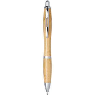 Ручка шариковая Nash , цвет натуральный, серебристый - 10737800- Фото №1