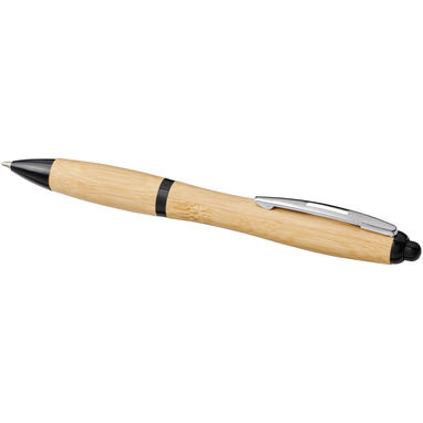 Ручка шариковая Nash , цвет натуральный, сплошной черный - 10737801- Фото №4
