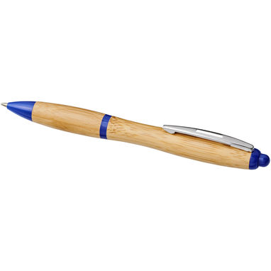 Ручка кулькова Nash , колір натуральний, яскраво-синій - 10737802- Фото №4