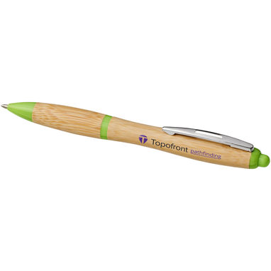Ручка шариковая Nash , цвет натуральный, зеленый - 10737806- Фото №2