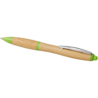 Ручка шариковая Nash , цвет натуральный, зеленый - 10737806- Фото №4