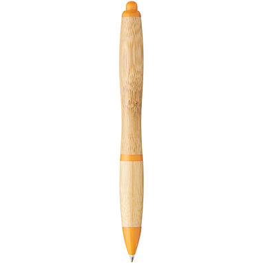 Ручка кулькова Nash , колір натуральний, помаранчевий - 10737807- Фото №3