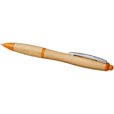 Ручка кулькова Nash , колір натуральний, помаранчевий - 10737807- Фото №4