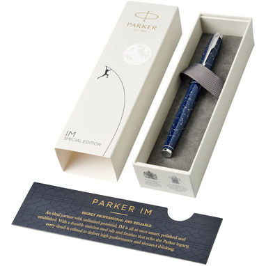 Ручка Parker IM Luxe, цвет синий темный - 10739301- Фото №1