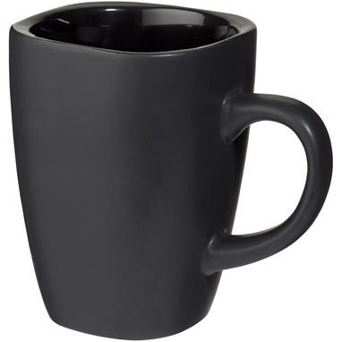 Кружка керамічна Folsom, колір суцільний чорний - 10061600- Фото №1