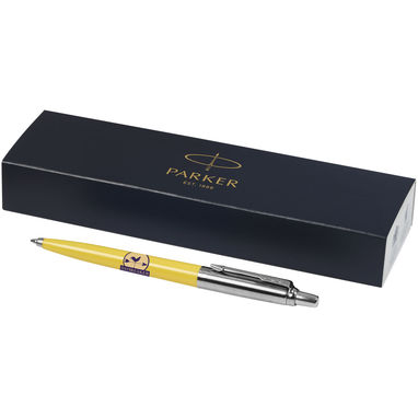 Ручка шариковая Jotter, цвет желтый, серебристый - 10647507- Фото №2