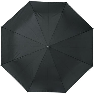Зонт автоматический Bo  21'', цвет сплошной черный - 10914301- Фото №3