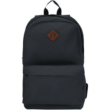Рюкзак Stratta для ноутбука , цвет сплошной черный - 12039201- Фото №3