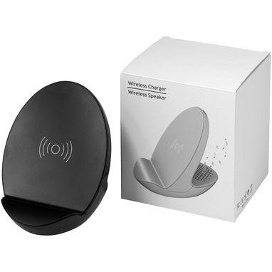 Динамик-Bluetooth S10, цвет сплошной черный - 1PW00000- Фото №1