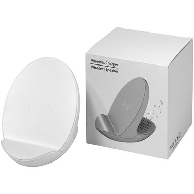 Динамик-Bluetooth S10, цвет белый - 1PW00001- Фото №1