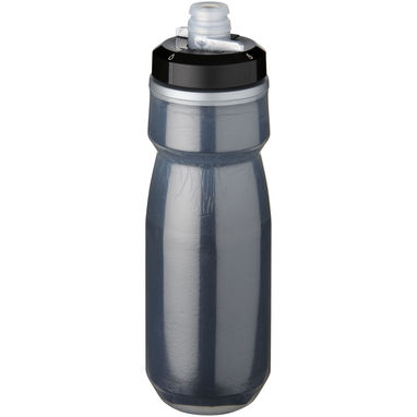 Пляшка спортивна Podium Chill , колір суцільний чорний - 10058400- Фото №5
