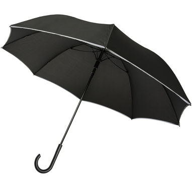 Зонт автоматический Felice 23'', цвет сплошной черный - 10940401- Фото №4
