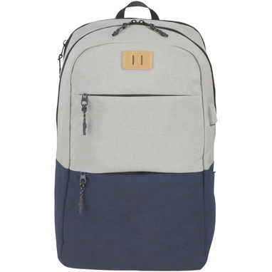 Рюкзак Cason для ноутбука , цвет темно-синий, серый - 12042501- Фото №3