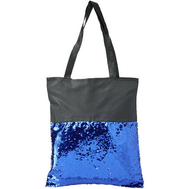 Сумка-шоппер Mermaid , колір суцільний чорний, синій - 12046401- Фото №3