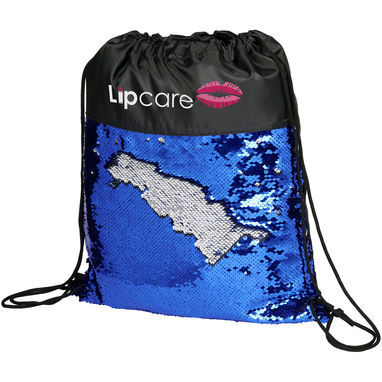 Рюкзак Mermaid , колір суцільний чорний, синій - 12046501- Фото №2