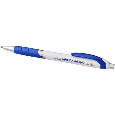 Ручка кулькова Turbo, колір білий, синій - 10736301- Фото №2