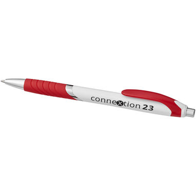 Ручка шариковая Turbo, цвет белый, красный - 10736302- Фото №2