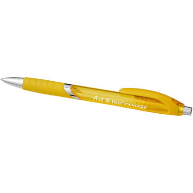 Ручка кулькова Turbo , колір жовтий - 10736407- Фото №2