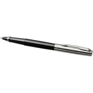 Ручка-ролер Jotter, колір суцільний чорний - 10742200- Фото №2