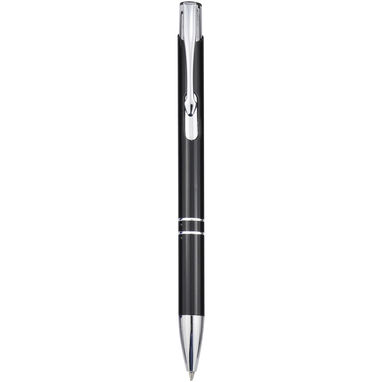 Ручка шариковая Moneta, цвет сплошной черный - 10744000- Фото №3