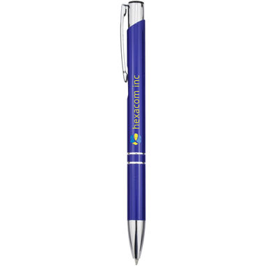 Ручка кулькова Moneta, колір яскраво-синій - 10744004- Фото №2