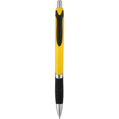 Ручка шариковая Turbo , цвет желтый, сплошной черный - 10771307- Фото №1