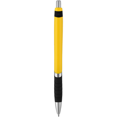 Ручка кулькова Turbo , колір жовтий, суцільний чорний - 10771307- Фото №3